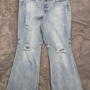 Judy Blue Light Blue Flare Jeans